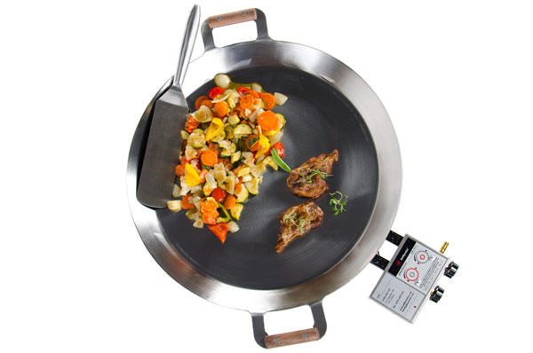 Grillsymbol Gasoluppvärmd stekhäll PRO-580